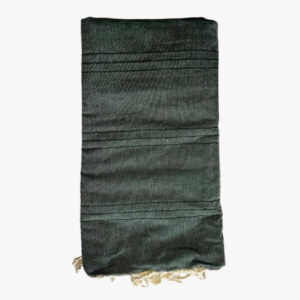 Jeté Écru avec Fils Lurex